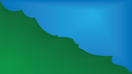 green and blue mixed background