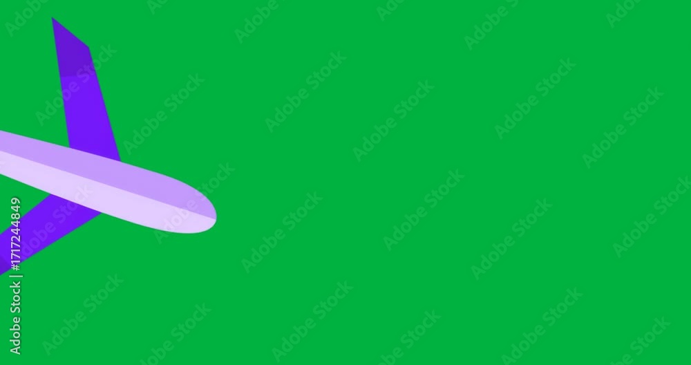 Poster graphic designer working on blank transparent background, adding animated business charts