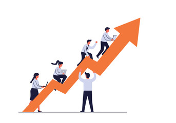 Teamwork Drives Business Growth and Success.