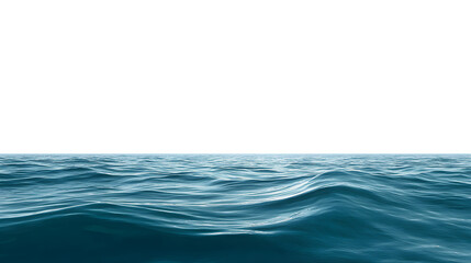 Ocean Waves, isolated on transparent background