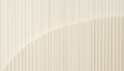 Obraz premium Creamy Beige Wood Panel Texture with Tight Grooves
