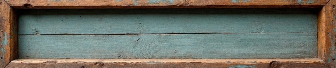 Antique wooden picture frame, weathered texture, wood grain, border