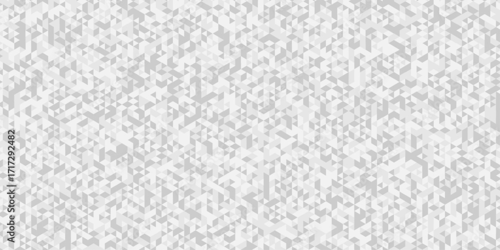 Poster geometric white, gray cube square low polygon texture wallpaper. abstract surface creative diamond p