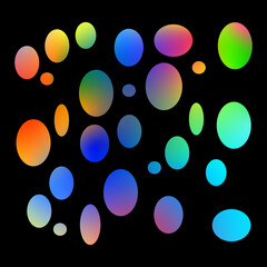 abstract background with circles