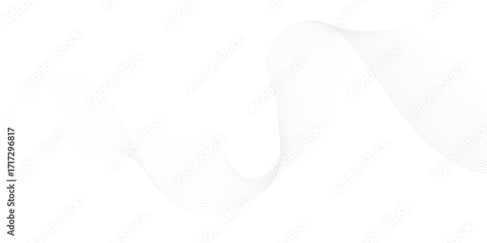 Poster vector wave digital white and gray blend futuristic technology flow tech transparent line stripe ene
