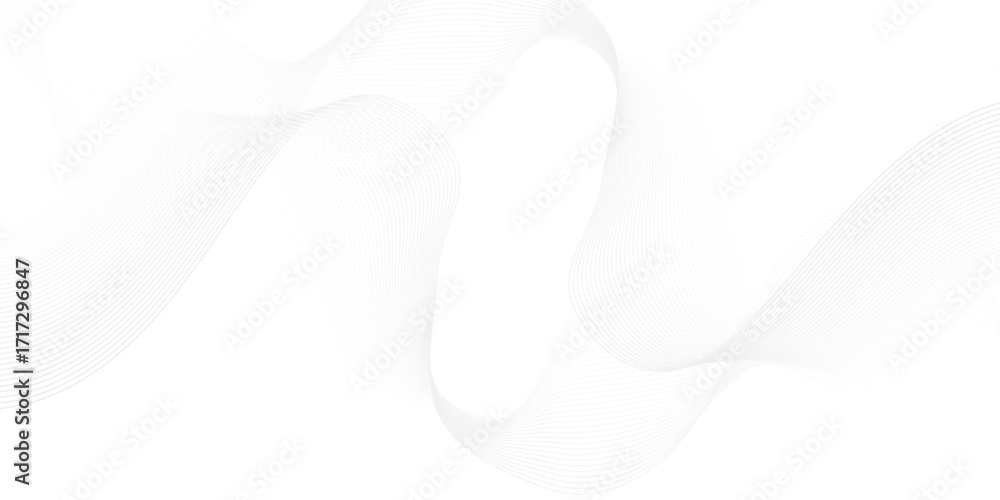 Poster vector wave digital white and gray blend futuristic technology flow tech transparent line stripe ene