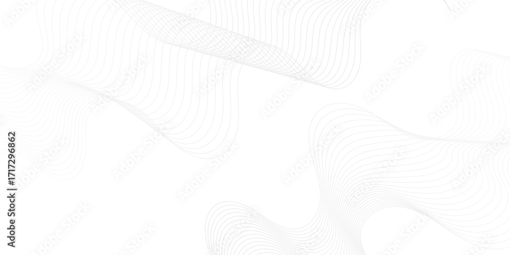 Poster vector wave digital white and gray blend futuristic technology flow tech transparent line stripe ene