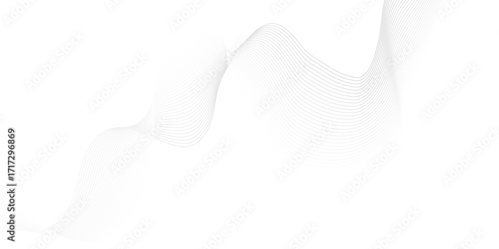Poster vector wave digital white blend futuristic technology flow tech transparent line stripe energy conne