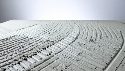 Beige Plaster Texture With Palm Frond Shadow