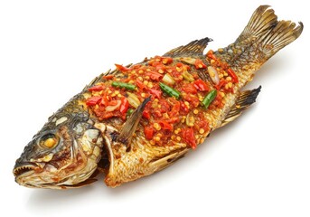 ikan bakar rica rica grilled fish with spicy rica-rica