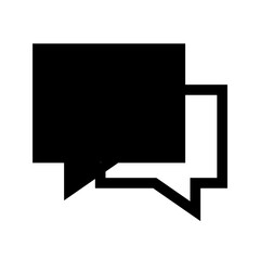 Fototapeta premium Chat Icon
