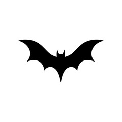 Silhouette Bat Vector Art for Halloween Decor
