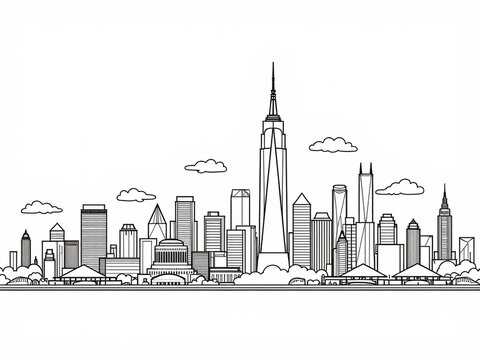 new york city illustration