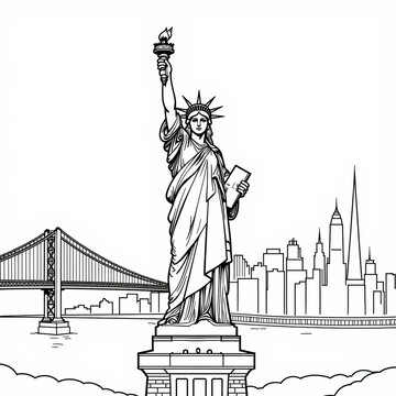 new york city illustration