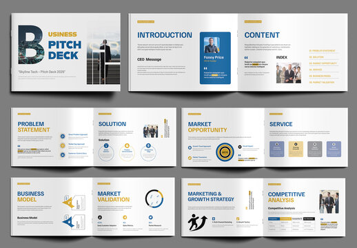 Corporate Business Proposal & Pitch Deck Design