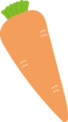 食育_にんじん_かわいい野菜のイラスト
