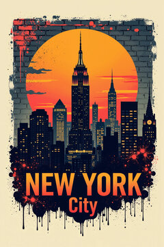 new york city illustration