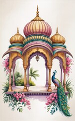 Obraz premium church in the city