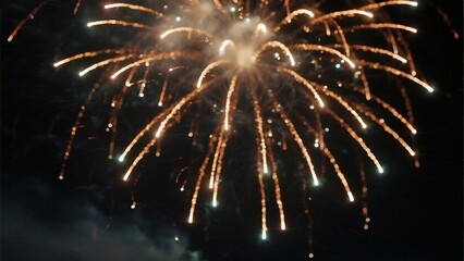 Fireworks Display A Spectacular Burst of Light and Color in the Night Sky