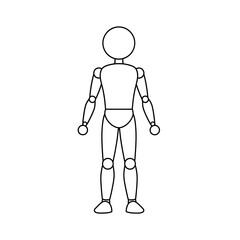 3d man with a stethoscope