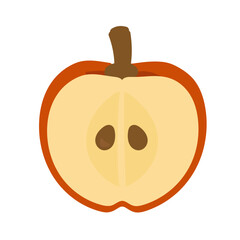 りんご　イラスト