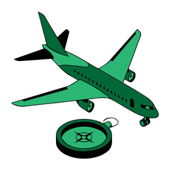 Travel Direction Concept