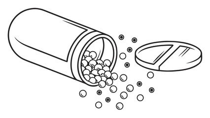 pills in a bottle