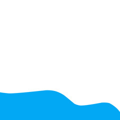 blue wave background 
