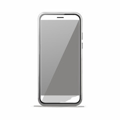 smart phone isolated on white