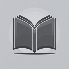 Simple graphic of an open book