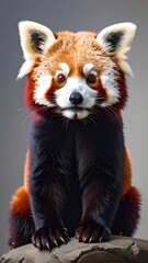 Red panda portrait