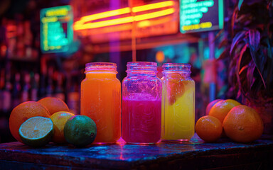 fresh fruit juice
