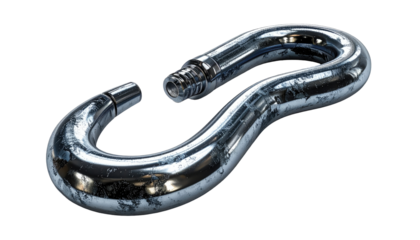 Metal hook, industrial design