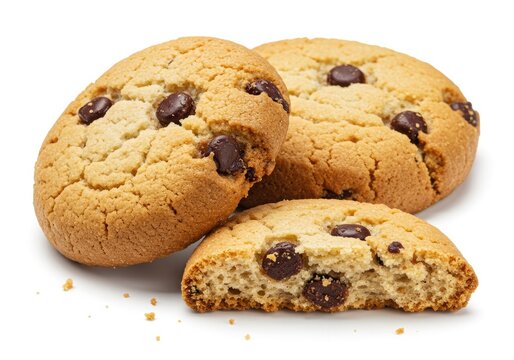 a few pieces of mostaccioli spiced chocolate cookies