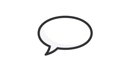 Simple speech bubble graphic (2)