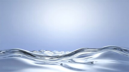 Close-up of rippling water surface under soft light