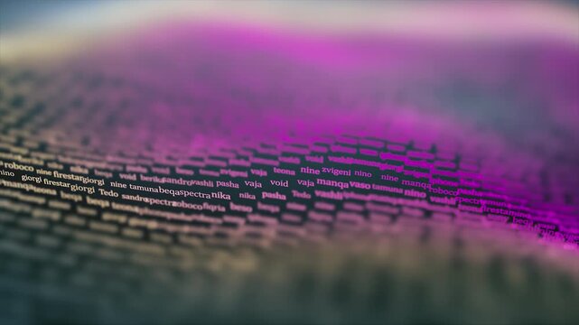 Abstract Particles in a Seamless Loop