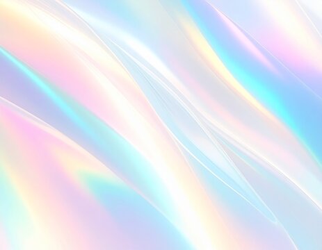 淡い虹色のプリズム模様 Pale rainbow prism pattern