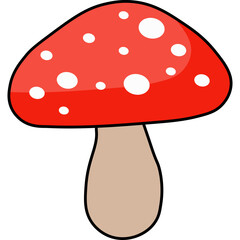 Mushroom Illustration