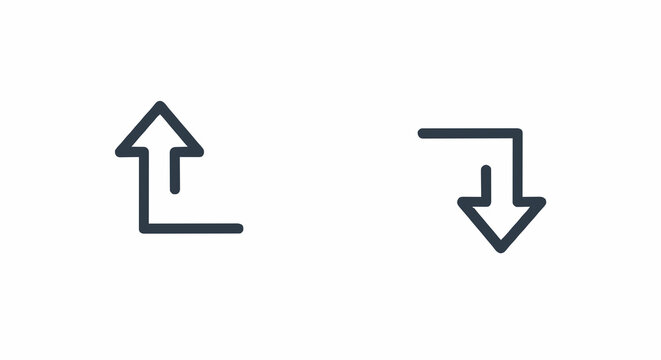Icon increase and decrease