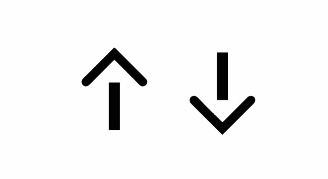 Icon increase and decrease