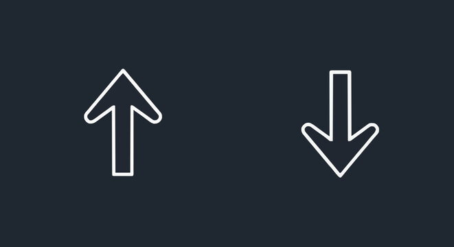 Icon increase and decrease