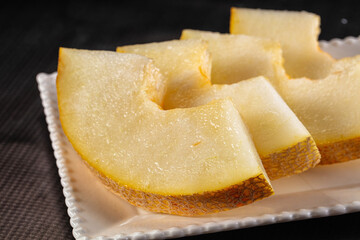 Fresh ripe sweet juicy melon