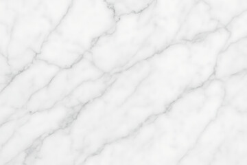 Fototapeta premium Clean white marble texture background. 