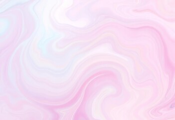 Obraz premium Soft, dreamy pastel swirls forming an abstract, ethereal pattern, delicate, muted