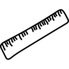 School Ruler Outline