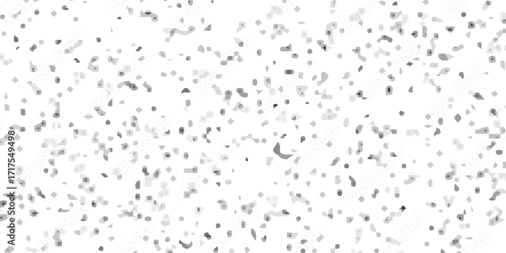 Poster vector white paper terrazzo marble tile background. terrazzo stone mosaic texture seamless pattern d
