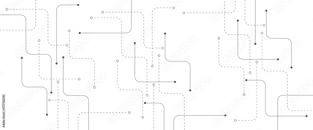 Poster abstract background with technology circuit board texture. modern electronic motherboard texture. cr