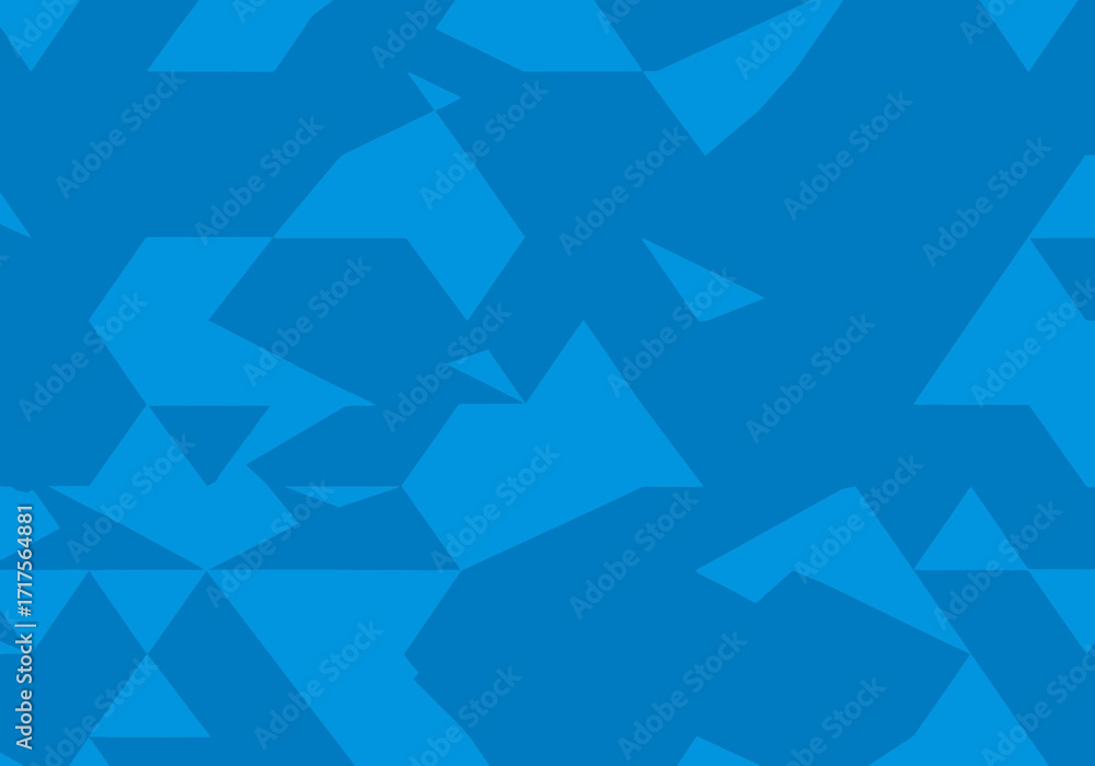 Poster abstract light blue geometric pattern background, sharp triangles and irregular shapes repeating. co
