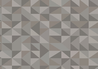 Fototapeta premium Geometric gray pattern background with triangles and squares seamless texture. Concept for textile design, branding backdrop and architectural presentation